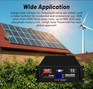 Batterie lithium-ion <span class=keywords><strong>Sohigh</strong></span> Solar LiBAT-48V200AH 24V/51.2V 200Ah pour station d'alimentation de camping-car avec longue durée de vie, 10kWh, compatible solaire - Product Image 5