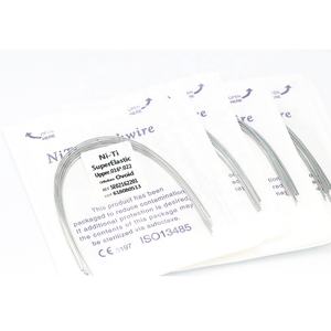 Haute qualité dentaire TMA Cooper Archwire fils orthodontiques Niti thermique Super élastique arc fil bretelles pour les dents - Product Image 4