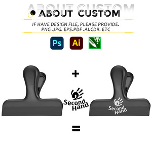 Wholesale Kitchen Food Preservation Stainless Steel Snack <strong>Bag</strong> <strong>Clips</strong> Custom Logo Food <strong>Clips</strong> for Promotional Gift <strong>Clip</strong> - Product Image 3