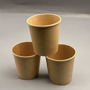 Gobelets en papier jetables à paroi simple, doublés de PLA compostable et écologique, avec logo personnalisé, pour jus, boissons froides et smoothies - Product Image 6
