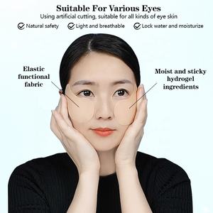 Patches de hidrogel Gel para olhos com tamanho grande para olhos grandes, removedor poderoso de inchaço sob os olhos, hidroge de ervas, Oem - Product Image 6