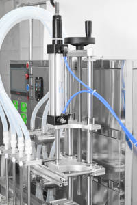 เครื่องบรรจุของเหลวแบบแม่เหล็ก 4 หัว สำหรับน้ำผลไม้ นม น้ำหอม สารเคมี น้ำมัน 1-1000 มล. ป้องกันการรั่วซึมและทนต่อการกัดกร่อน - Product Image 5