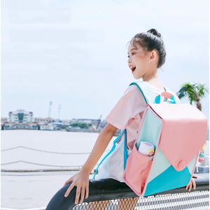 Logo personnalisé filles <span class=keywords><strong>cartable</strong></span> maternelle sac à dos coloré <span class=keywords><strong>cartable</strong></span> enfants sac à dos première année étudiant sac pour garçons et fille - Product Image 5