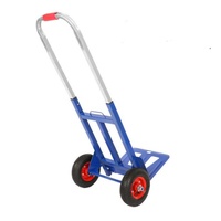 Chariot pliable en acier de 200 kg à 2 roues, chariot à main, chariot utilitaire de jardin, chariot à main pour le transport d'outils
