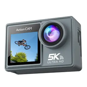 كاميرا GoPro Hero 9 سوداء اللون لتتبع الرياضيين 5K مزودة بخاصية WiFi ومضادة للماء كاميرا حركة صغيرة مغناطيسية للدراجات النارية