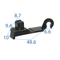 Clip de fixation en plastique pour support de capot moteur de voiture, pièce de rechange