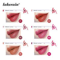 Crayon à lèvres mat haute pigmentation à marque privée, waterproof, longue tenue, 6 couleurs, résistant au transfert, vente en gros, pour usage quotidien