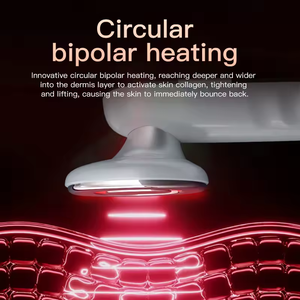 Machine à sculpter le corps portatif Brûleur de graisse Appareil de beauté du visage Masseur Cellulite Corps galvanique chauffé Masseur à haute fréquence - Product Image 3