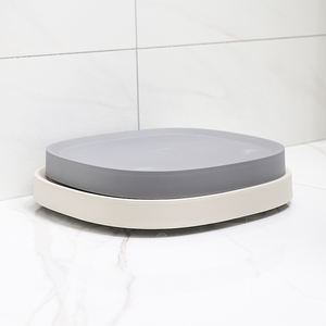 Base con rueda universal, polea de rodillo de arrastre de disco, rueda oculta de plástico blanco, bandeja de maceta móvil - Product Image 2