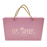 Cajas y Bolsas de Embalaje de Cartón Corrugado para Envíos Postales de Ropa Interior Rosa Personalizada de Lujo