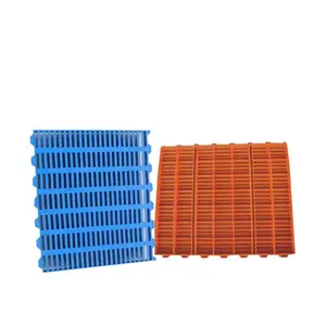 Animal husbandry equipment Corrosion resistant on deformation easy to clean plastic pig slatted floor