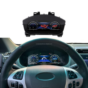 Panel de instrumentos digital LCD completo de 12.3 pulgadas para el tablero de coche, velocímetro, cabina para Ford Explorer 2011-2016. - Product Image 1