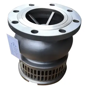 flanged Foot Valve with strainer stainless steel Foot Valve for water pump