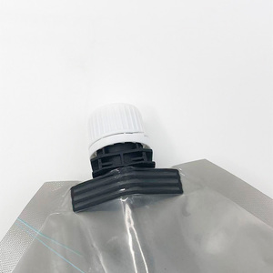 Eco-friendly Security PE Semi-<b>transparent</b> Stand up Pouch Leak Proof Reclosable Spout <b>Bag</b> for Dishwashing Liquid - Product Image 2