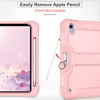 WOWCASE ağır koruyucu darbeye dayanıklı Tablet Ipad kılıfı 10.9 inç 2022 10th nesil sağlam hibrid zırh Tablet kılıf