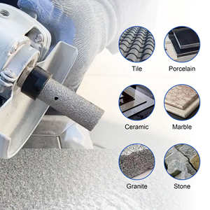 Elroplate diamantato punta di macinazione per lucidare strumenti per intagliare punta per dita diamantata - Product Image 3