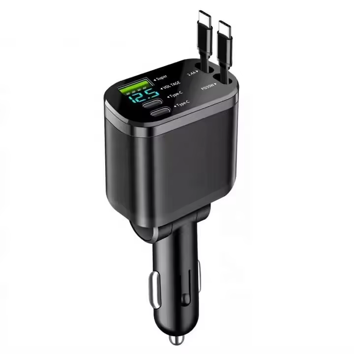 High-Quality 100W Fast Charging Car Charger - Image 6