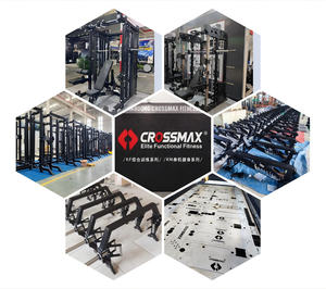 Máquina Smith de Entrenamiento de Fuerza Comercial 1:1 con Contrapeso, Equipo de Gimnasio <span class=keywords><strong>Multifuncional</strong></span> Todo <span class=keywords><strong>en</strong></span> Uno - Product Image 4