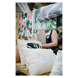 Housses de coussin personnalisées à motif feuilles tropicales, linge de lit, taies d'oreiller pour hôtels, maisons, vente au détail, Turquie, OEM - Product Image 1