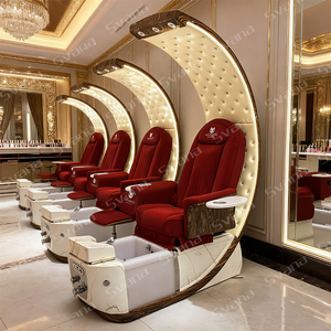 Mobilier de salon de manucure Station de pédicure sans tuyau Chaise de pédicure moderne - Product Image 2