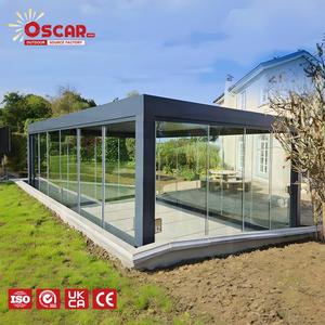 Structure extérieure <span class=keywords><strong>4x4</strong></span> élégante et intelligente avec fonction <span class=keywords><strong>de</strong></span> persiennes motorisées, imperméable, pour balcon, <span class=keywords><strong>jardin</strong></span>, patio, pergola - Product Image 1