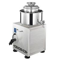 Machine à battre la viande en acier inoxydable de qualité commerciale, batteur électrique pour la préparation de boulettes de viande de bœuf, de poisson et de poulet