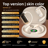 Écouteurs sportifs sans fil Bluetooth, légers, ergonomiques, intra-auriculaires, résistants à la transpiration, avec réduction de bruit, longue autonomie
