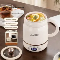 Fabricant de tasses chauffe-eau électriques miniatures portables OEM ODM 2025 Bouilloire électrique portable Tasse à boisson chauffante intelligente avec logo