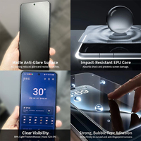 Film de protection EPU Hydrogel OEM/ODM de qualité supérieure, ultra-transparent, étanche, super-réparateur, anti-traces de doigts, mat, souple, 2.5D pour téléphone portable et GPS