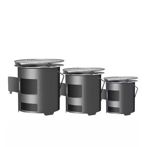 Estufas <span class=keywords><strong>de</strong></span> <span class=keywords><strong>leña</strong></span> y carbón multifunción para exteriores, para calentar té, cocinar y asar, ideales para camping y <span class=keywords><strong>chimeneas</strong></span>. - Product Image 6