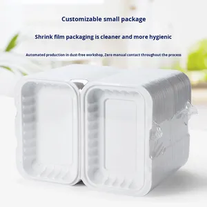 Boîte à lunch jetable, boîte à hamburger américaine, boîte carrée à emporter, boîte en plastique pour emporter, boîte à repas rapide en PP, vente en gros - Product Image 4