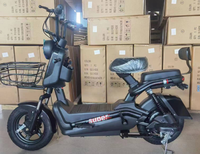 Vente directe d'usine, scooter à deux roues fabriqué en Chine, batterie au plomb-acide, moteur 250W/350W/500W, usage adulte, vitesse 41-50 km/h, autonomie 40-60 km