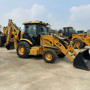 Chargeuse-pelleteuse CAT 420F d'occasion à prix avantageux, Caterpillar CAT 420F d'origine, chargeuse sur pneus 4x4 pour travaux de construction - Product Image 1