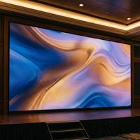 Pantalla LED Fija de Acceso Frontal para Interiores, 960x960mm, Gabinete de Hierro, Panel de Pantalla LED Publicitaria para Sala de Conferencias o Vestíbulo