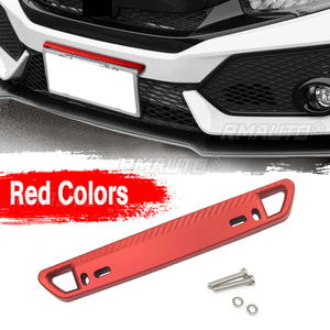 Support de Plaque d'Immatriculation Avant Universel 6 Couleurs en ABS Style Carbone, Cadre Décoratif de Relocalisation - Product Image 2