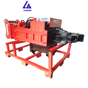 Marteau vibrant à pince latérale robuste de <span class=keywords><strong>150mm</strong></span> à 600mm de diamètre pour projets difficiles, pilote de pile de tôle hydraulique - Product Image 4