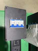 PDU de grado industrial de alta potencia trifásico 100A 380V con disyuntor
