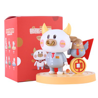 Figurine d'anime en PVC personnalisée Statue en PVC souple en vinyle Figure de dessin animé personnalisée en résine Cadeau de fantaisie Vente en gros pour promotion