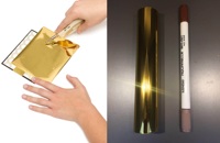 Feuille d'aluminium réfléchissante pour impression numérique, lot de pièces, pour projets d'artisanat