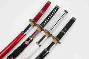 Espada de Anime Coleccionable de la Marca RDL, Auténtica, con Hoja de Bambú Antigua y Mango de Plástico, 103 cm, para Demon Slayer, One Piece, Ataque a los Titanes - Product Image 3