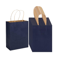 Bolsa de papel artesanal de estilo clásico con logotipo personalizado: impresión digital, fácil almacenamiento para organizar ropa interior, pieles y alimentos,
