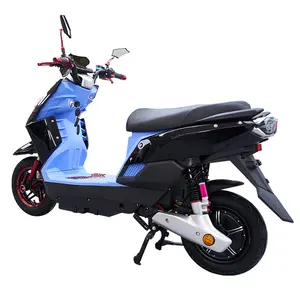 CKD CBU 10inch Electric Lithium Motorcycle Moped 600W/800W 50km/h Max Speed 2 Passengers Electric Motorcycle Manufacturer