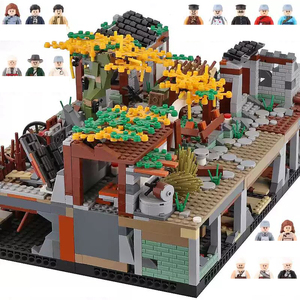 Blocs de construction DIY pour assembler des figurines de guérilla urbaine par des civils, guerre souterraine dans les ruines, pour garçons - Product Image 1