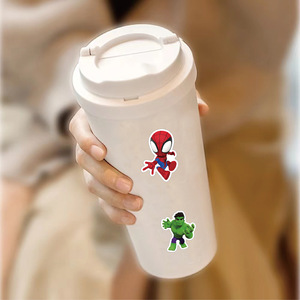 Autocollants adhésifs de haute qualité, 50 pièces, autocollants d'anime cool, dessin animé Marvel Spider-Man, cadeaux pour enfants, autocollants pour tasse, coque de téléphone, vente en gros - Product Image 6