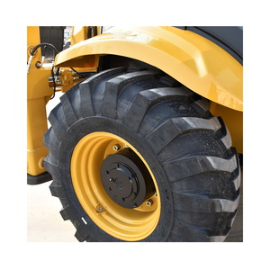 Indonésie/Chine Beau tracteur extérieur 4x4 avec chargeur et pelle rétrocaveuse, mini chargeuse-pelleteuse à roues - Product Image 5