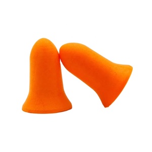 Vente en gros de bouchons d'oreille insonorisés en mousse pour concerts, <span class=keywords><strong>anti</strong></span>-<span class=keywords><strong>bruit</strong></span>, sommeil profond, forme de balle personnalisée, éponge en PU, bouchons d'oreille avec logo personnalisé - Product Image 4