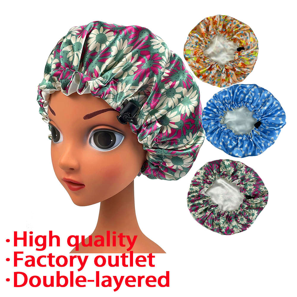 Bonnet de couchage en Satin pour enfant, Double réversible, style Ankara, ajustable, de haute qualité, vente en gros,