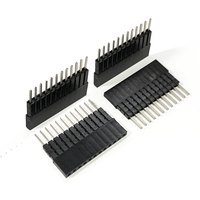 Connecteur femelle 12 broches 2,54 mm ESW-112-34 à prise surélevée