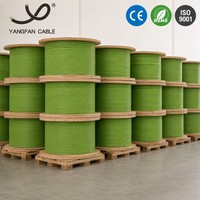 Câble unipolaire sans gaine sans halogène H07Z1-U 450/750V, conducteur en Cu massif 6, 10, 16 mm² LSZH, pour câblage de bâtiments publics, sécurité