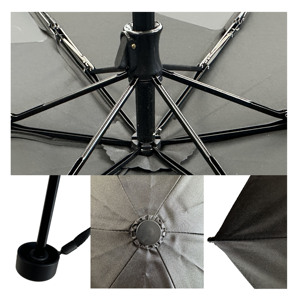 Paraguas Plegable de 3 Secciones, Nuevo, Fácil de Guardar, Apertura Manual, Diseño Simple para Días Lluviosos y Soleados - Product Image 6